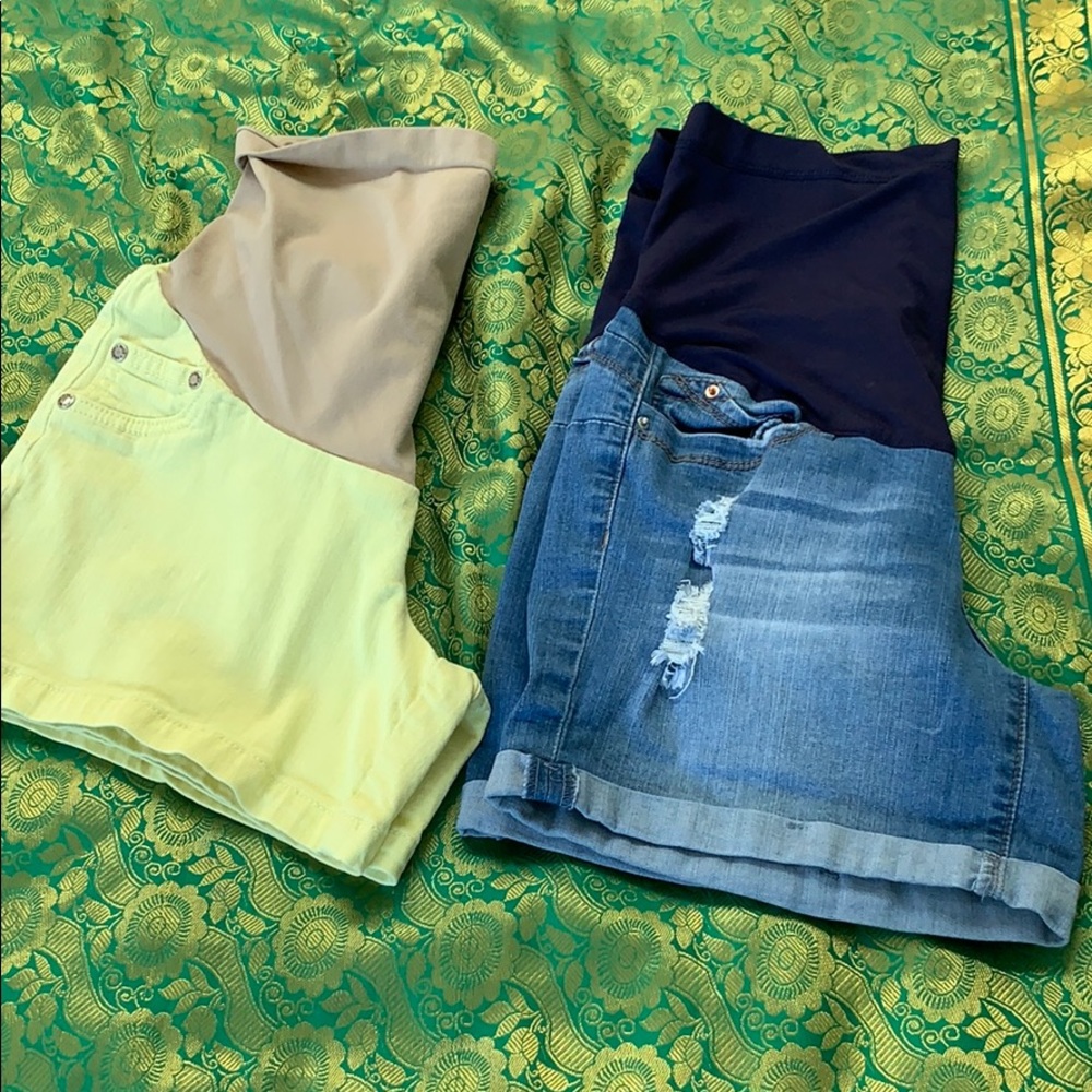 Bundle of maternally short Pink Blush, indigo Blue - Picture 2 of 7